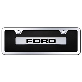 Automotive Gold License Plate - Ford Acrylic - BFORCBMK