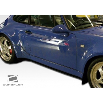 Extreme Dimensions Side Skirt - Primered Fiberglass Reinforced Plastic Black Set of 2 - 105389-2