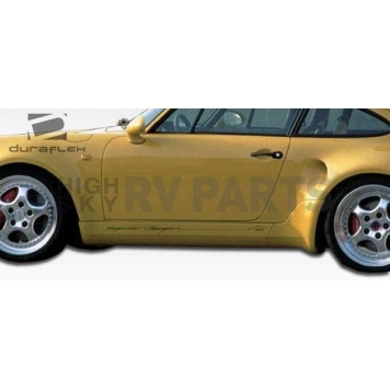 Extreme Dimensions Side Skirt - Primered Fiberglass Reinforced Plastic Black Set of 2 - 105389-7