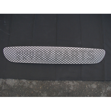 Street Scene Bumper Grille Insert Mesh Satin Silver Aluminum - 95077728-1