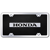 Automotive Gold License Plate - Honda Acrylic - BHONCBK