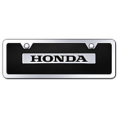 Automotive Gold License Plate - Honda Acrylic - BHONCBMK