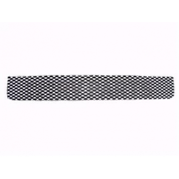 Street Scene Bumper Grille Insert Mesh Brushed Silver Aluminum - 95077732