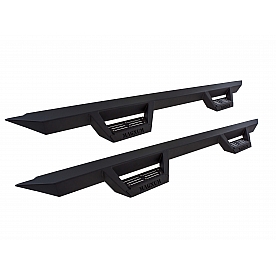 Raptor Series Nerf Bar Black Matte Powder Coated Steel - RTS27CH