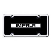 Automotive Gold License Plate - Impala Acrylic - BIMPCBK