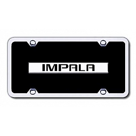 Automotive Gold License Plate - Impala Acrylic - BIMPCBK