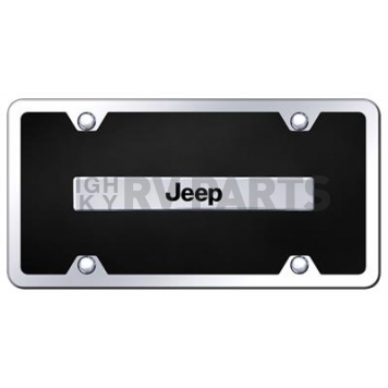 Automotive Gold License Plate - Jeep Acrylic - BJEECBK