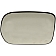 Help! By Dorman Exterior Mirror Glass Rectangular Power Single - 56371