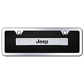 Automotive Gold License Plate - Jeep Acrylic - BJEECBMK