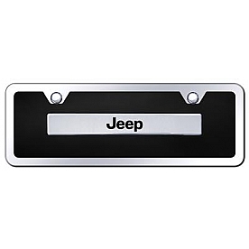 Automotive Gold License Plate - Jeep Acrylic - BJEECBMK