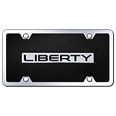 Automotive Gold License Plate - Liberty Acrylic - BLIBCBK
