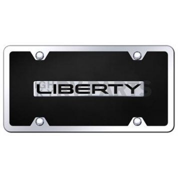 Automotive Gold License Plate - Liberty Acrylic - BLIBCBK