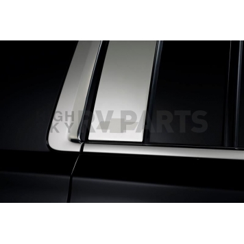 Putco Body Pillar Cover - Polished Stainless Steel Silver Set of 2 - 402677GM1-1
