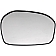 Help! By Dorman Exterior Mirror Glass Rectangular Power Single - 56376