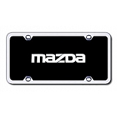 Automotive Gold License Plate - Mazda Acrylic - BMAZCBK