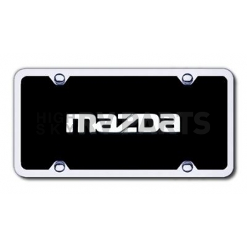 Automotive Gold License Plate - Mazda Acrylic - BMAZCBK