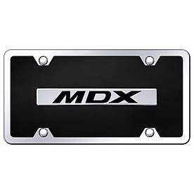 Automotive Gold License Plate - MDX Acrylic - BMDXCBK