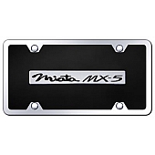 Automotive Gold License Plate - Miata MX5 Acrylic - BMIACBK