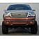 Street Scene Bumper Grille Insert Mesh Brushed Silver Aluminum - 95077833