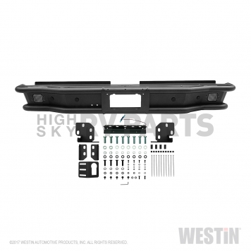 Westin Automotive Bumper Outlaw 1-Piece Design Steel Black - 5881035-3