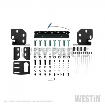 Westin Automotive Bumper Outlaw 1-Piece Design Steel Black - 5881035-4