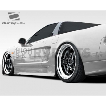 Extreme Dimensions Side Skirt - Primered Fiberglass Reinforced Plastic Black Set of 2 - 106489-4