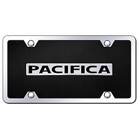 Automotive Gold License Plate - Pacifica Acrylic - BPACCBK