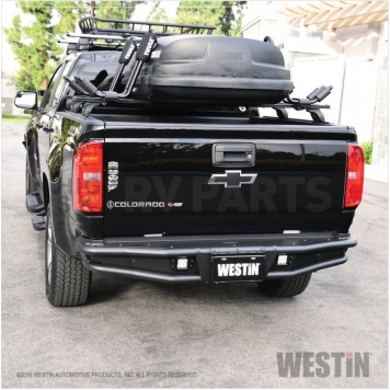 Westin Automotive Bumper Outlaw 1-Piece Design Steel Black - 5881055-4