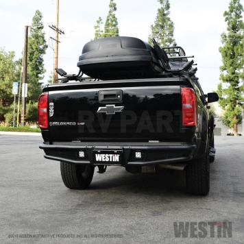 Westin Automotive Bumper Outlaw 1-Piece Design Steel Black - 5881055-5
