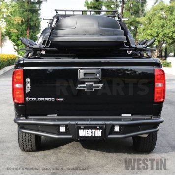 Westin Automotive Bumper Outlaw 1-Piece Design Steel Black - 5881055-6