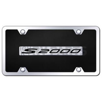 Automotive Gold License Plate - S2000 Acrylic - BS20CBK