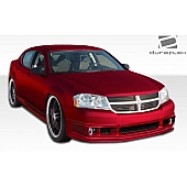 Extreme Dimensions Side Skirt - Primered Fiberglass Reinforced Plastic Black Set of 2 - 104114