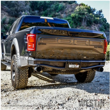 Westin Automotive Bumper Outlaw 1-Piece Design Steel Black - 5882025-2