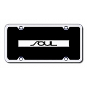 Automotive Gold License Plate - Soul Acrylic - BSOULCBK
