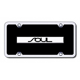 Automotive Gold License Plate - Soul Acrylic - BSOULCBK