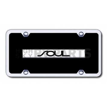 Automotive Gold License Plate - Soul Acrylic - BSOULCBK
