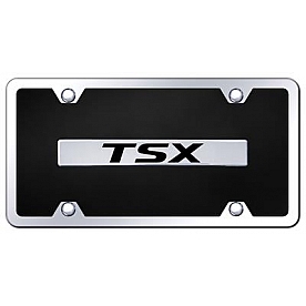 Automotive Gold License Plate - TSX Acrylic - BTSXCBK