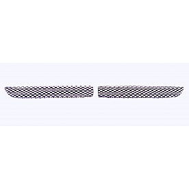 Street Scene Bumper Grille Insert Mesh Chrome Plated Silver Steel - 95078509