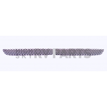 Street Scene Bumper Grille Insert Mesh Chrome Plated Silver Steel - 95078509