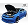 Extreme Dimensions Side Skirt - Primered Fiberglass Reinforced Plastic Black Set of 2 - 103042