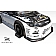 Extreme Dimensions Side Skirt - Primered Fiberglass Reinforced Plastic Black Set of 2 - 103042