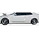 Extreme Dimensions Side Skirt - Primered Fiberglass Reinforced Plastic Black Set of 2 - 103046