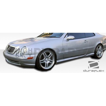 Extreme Dimensions Side Skirt - Primered Fiberglass Reinforced Plastic Black Set of 2 - 103046-4