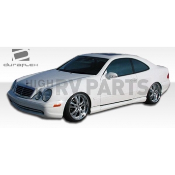 Extreme Dimensions Side Skirt - Primered Fiberglass Reinforced Plastic Black Set of 2 - 103046-5