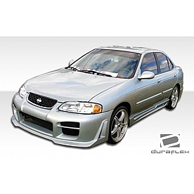 Extreme Dimensions Side Skirt - Primered Fiberglass Reinforced Plastic Black Set of 2 - 100154