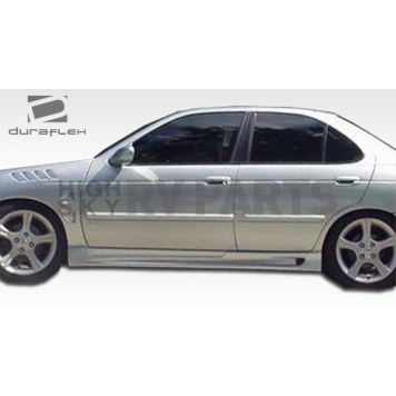 Extreme Dimensions Side Skirt - Primered Fiberglass Reinforced Plastic Black Set of 2 - 100154-2