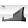 Extreme Dimensions Side Skirt - Primered Fiberglass Reinforced Plastic Black Set of 2 - 100173