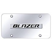 Automotive Gold License Plate - Blazer Stainless Steel - BLZNCC