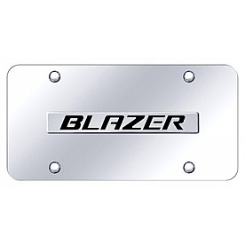 Automotive Gold License Plate - Blazer Stainless Steel - BLZNCC