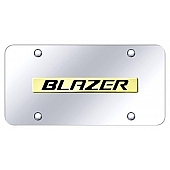 Automotive Gold License Plate - Blazer Stainless Steel - BLZNGC